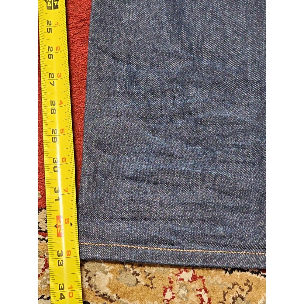 Wrangler 1947 Greensboro Straight Leg Jeans Men's Size 32x34 Dark Wash - Picture 7 of 7
